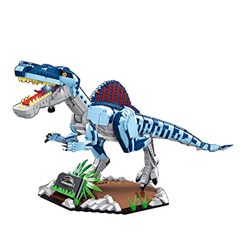 BANDRA Dinosaurier Bausteine Kit mit Beleuchtung Dinosaurier Spielzeug kompatibel mit Lego - 2086+St – Bild 4