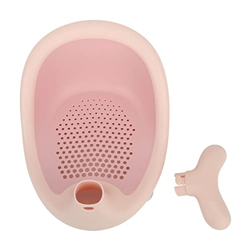 Hamwesh Hamwesh Asiento de Baño para bebé, Silla de Bañera Antideslizante para Bebés con 4 Ventosas para una Fácil Instalación, Cómodo Soporte de Baño para Bebés para Recién Nacidos, Niños Pequeños