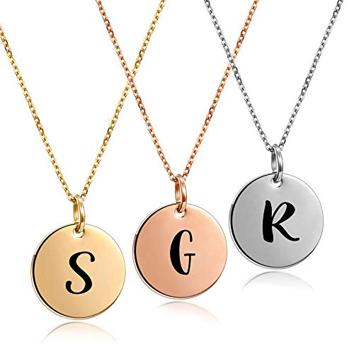 Mother's Day Gift Personalized for Mom Delicate Initial Necklace for Women Best Friends Birthday Gift Family Name Graduation Gift for Her Amazon Handmade Gift Personalized Jewelry Bridesmaid Gift