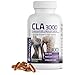 CLA 3000 Extra High Potency Supports Healthy Weight Management Lean Muscle Mass Non-Stimulating Conjugated Linoleic Acid 300 Softgels