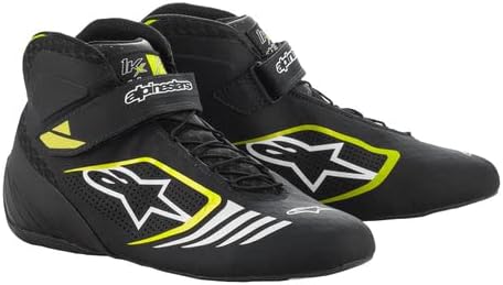 Alpinestars TECH-1 KX SHOES - BLK YEL FLU BLK - 10.5