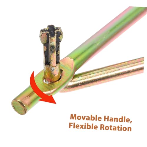 Manivela manual para gato de tijera LAPYAPPE de hierro resistente 3