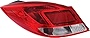 Evan-Fischer Tail Light Assembly Compatible with 2011-2013 Buick Regal Outer Driver Side