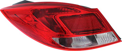 Tail Light Assembly Compatible with 2011-2013 Buick Regal Outer Driver Side