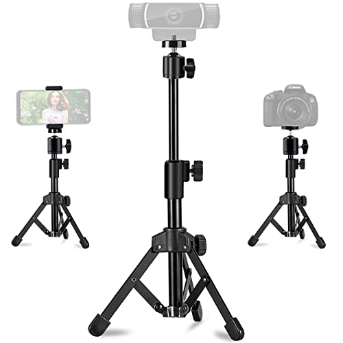 Webcam Tripod Stand Extendable Desktops...