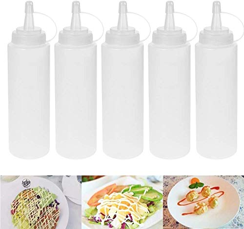 Lolay ���������� �P�`���b�v �i�� �{�g�� �f�B�X�y���T�[ �ƒ�p �L�b�`�� �v���X�`�b�N �\�[�X ���| 240ml 5 Pcs