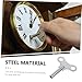 Yardenfun Multi Functional Metal Winding Key for Clock Repair Clock Repair Kit with Wall Clock Mechanism Replacement and Clock Supply Tools