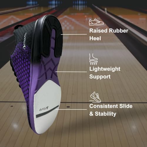 Image of Pyramid Women's Path Lite Seamless Mesh Bowling Shoes - Lightweight Seamless Design, Athletic Fit, Breathable Knit Upper, Universal Slide Soles