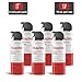 Staples Electronics Air Dusters, Canned Compressed Air Duster Cans (6 Pack)