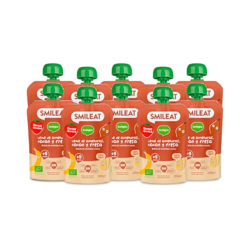 Dale a tus peques snacks deliciosos y saludables. Con Smileat disfrutan de frutas ecológicas sin azúcar ni gluten. Ingredientes naturales como leche de almendra y cacao, perfectos para su desarrollo. Un snack práctico y seguro para toda la familia.