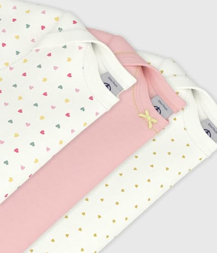 Ropa interior DÍA de Petit Bateau, pack de 3 prendas de algodón premium para niña 3