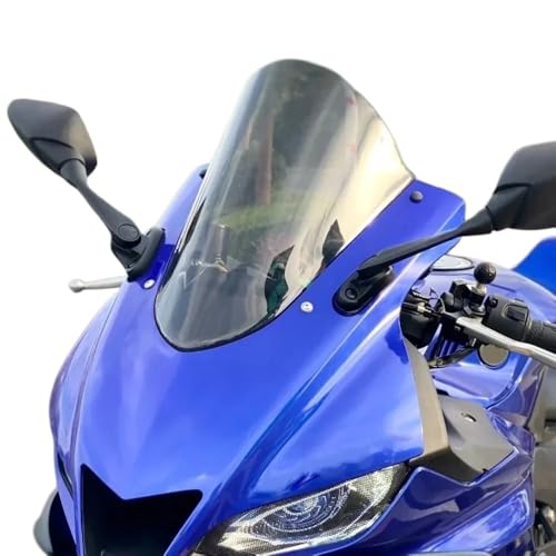 Pare-brise moto pour YZF-R3 YZF-R25 2019-2025 déflecteur de vent en acrylique noir haute résistance - 4