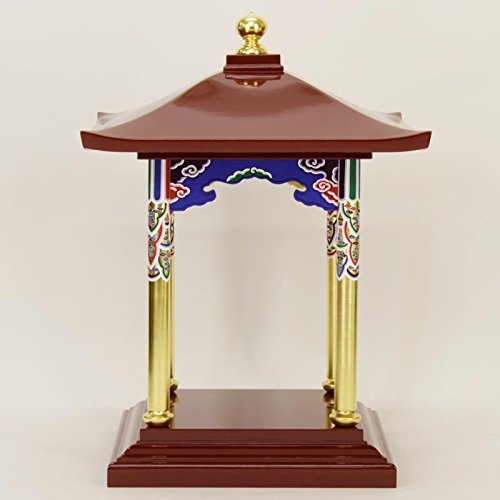 【寺院用仏具】花御堂 4点セット【彩色】