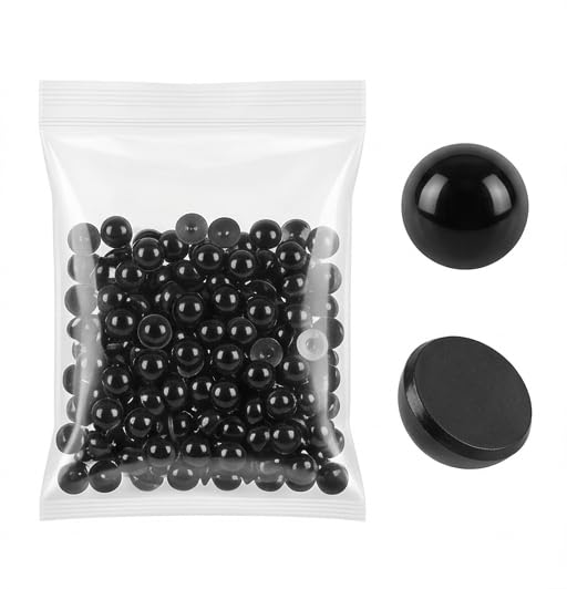 10mm Plastic Safety Eyes for Soft Toys & Amigurumi – Black Eyes – 100 Pieces/Packet – Craft & Doll Making Accessories Animal Puppet Toys Crafts DIY Making Collections-image-43