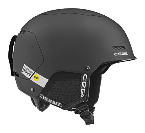 Bollé Pow MIPS Casques de Ski Adulte Unisexe, Noir Mat, Medium 56-58 cm
