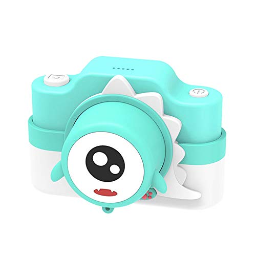 Heqianqian-Toys Mini Cámara Infantil Regalo Creativo del silicón de Shell niño Mini cámara de la cámara de vídeo for Chicos, Chicas Juguete al Aire Libre Diseño Anticaída (Color : Blue, Size : 32G)