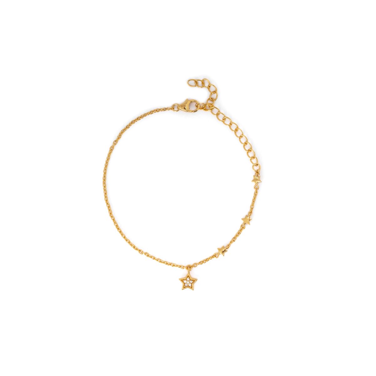 Shaya by CaratLane A Star is Born Bracelet in Gold Plated 925 Silver for Women (B0D9BSFL7W) Amazon Price History, Amazon Price Tracker