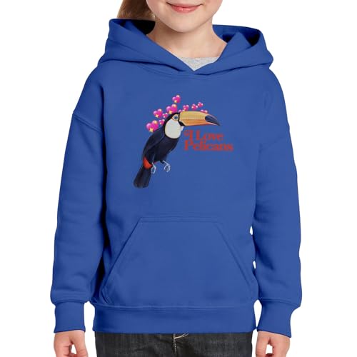 Sweat à capuche enfant blague de toucan, idée cadeau originale
