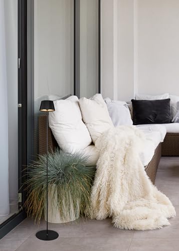 Reality Leuchten Lampada Led Da Pavimento Suarez, Nero, Altezza 123 Cm, Metallo - 3