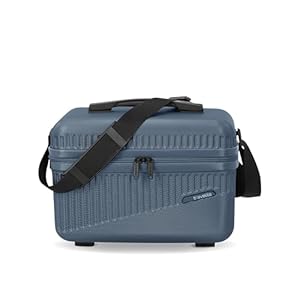 travelite Beautycase Hartschale Handgepäck, Bali, Kosmetikkoffer mit Organizer -und Aufsteckfunktion, 36 cm, 17 Liter