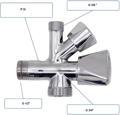 Robinet Équerre Combiné Schell 437011 Auto-Étanche 1/2 DN 15 pour Lave-Vaisselle - 7