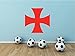 Produktbild Vasco da Gama FC Rio de Janeiro Brazil Soccer Football Sport Home Decor Art Wall Vinyl Sticker 55 x 55 cm