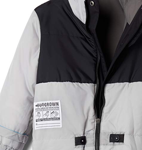 Columbia Terno infantil unissex Buga II para meninos, preto/cinza cidade, 3T