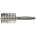 Olivia Garden Ceramic + IonTM Turbo Vent Oval Twin 100% Boar & Nylon Hair Brush Large - Anti-Static & Tourmaline-Ion