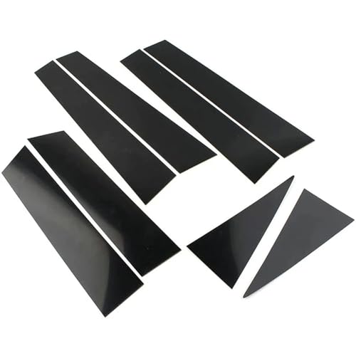 Pegatinas para pilares Nissan X-Trail Rogue T32 2014-2020 molduras ventana 8 uds