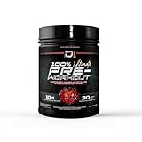 Potente pre-allenamento | Massima energia e forza per il bodybuilding | Con Beta Alanina, Creatina, Citrullina, Betaina, Arginina e Vitamine | aumenta le prestazioni | 300 g Frutti Rossi