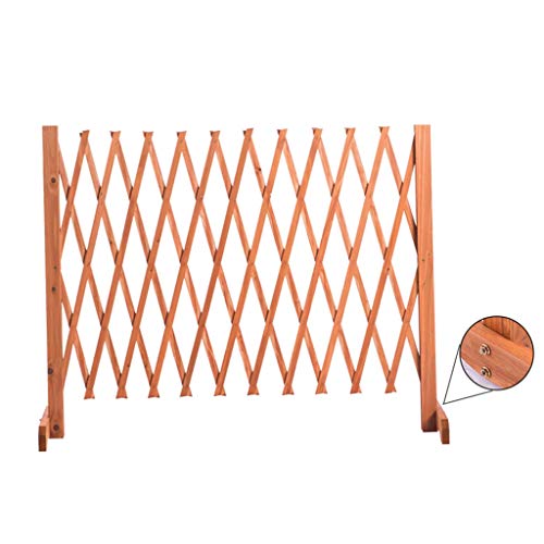 Grille de clôture en bois carbonisé autoportante et tuteur télescopique