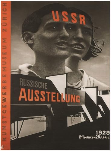 Affiche d'art de Zurich El Lissitzky pour grand tableau de salon