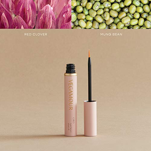VEGAMOUR GRO Lash Serum, Eyelash Enhancer, Vegan Eyelash Serum for Fuller, Thicker Looking Lashes in as Soon as 30 Days, 3 ML - Thumbnail 2