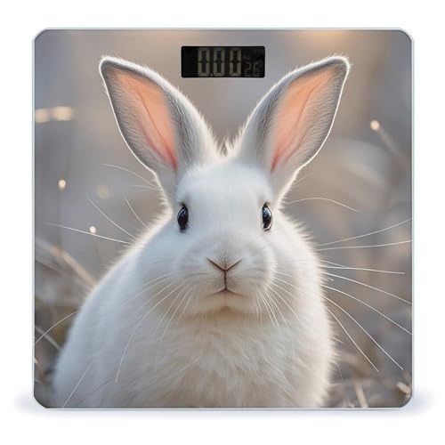 Cute Bunny Báscula Digital de Baño para Peso Corporal miniatura 1
