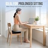 Ajiteogy Memory Foam Seat Cushion – Ergonomic Seat Cushion for Office Chair, Car, and Desk Chair - Image 6