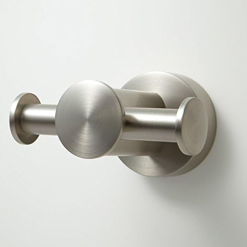 Signature Hardware 353659 Prague Double Robe Hook - Chrome