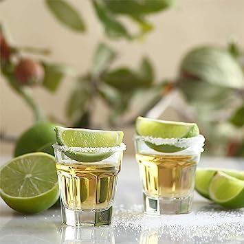 Juegos de 12 copas de licor Hakan, elegantes y duraderas, capacidad 1.5 oz miniatura 4