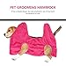 ULTECHNOVO 1pc Pet Grooming Hammock Dog Grooming Hammock Pet Nail Trimming Hammock Cat Cleaning Bag Pet Nail Trimming Bag Dog Carrier Hammock Cat Claw Care Cat Nail Small Animals PVA The Cat