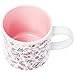 Silver Buffalo Hello Kitty Polka Dot Food Scribble Single Stackable Ceramic Mug, 13 Ounces