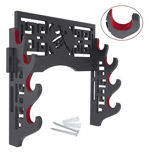 Tenedor de la espada espada montada en la pared Perspectiva de sartén japonés Samurai Sword...