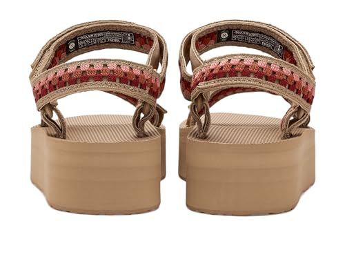 Teva Women's Flatform Universal Prism Sandal, Sedona Multi, 10 - image 8