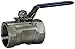 Dixon SSLBV125SP 316SS Series Reduced Port Locking Handle Ball Valve, FNPT, R-PTFE Seats, 1-1/4"