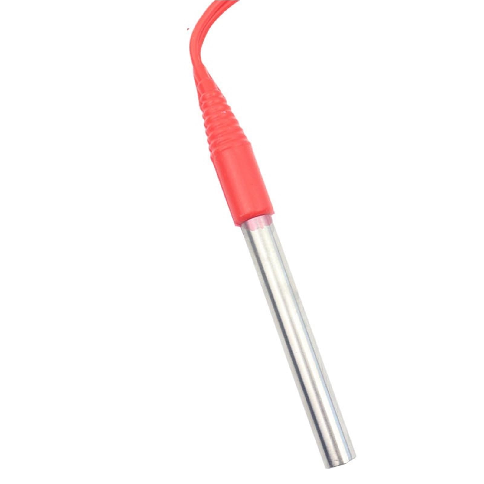 2 Stück Tauchpatronenheizung 36 V 48 V 60 V 72 V mit wasserdichtem Kabel – 200 W/500 W, for 3D-Druck, Automobil(60V 200w 10x75mm)