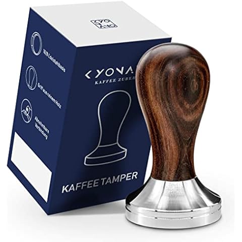 KYONANO Tamper 51mm, Kaffee Tamper aus Edelstahl 304 Cover
