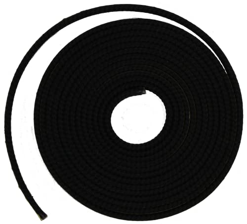 Kamindichtung Scheibendichtung für mehrere Haas+Sohn und Oranier Kaminofen Modelle, 3m ø8x2mm Flachdichtung inkl. Einbauanleitung Cover