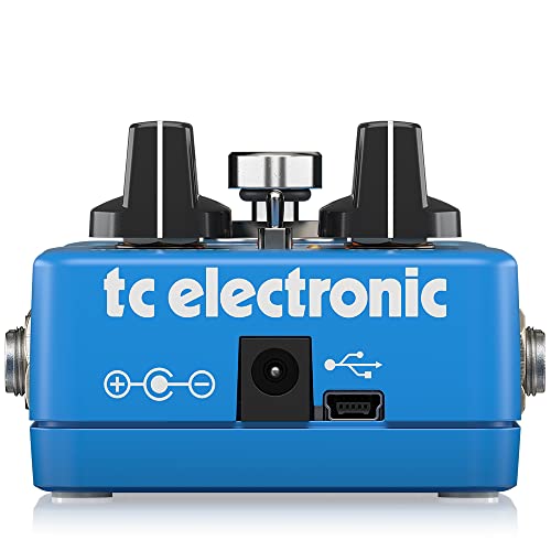 TC Electronic FLASHBACK 2 DELAY Legendäres Delay-Pedal mit bahnbrechendem MASH-Fußschalter, Kristall-Delay-Effekt und integrierter TonePrint-Technologie