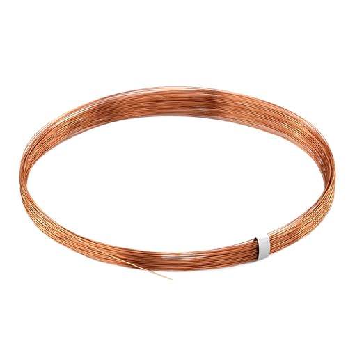 WSYCWG 1 Meter Pure Copper Wire, T2 Copper Wire Diameter 0.2-0.6Mm Suitable for Electrical Equipment and Industrial Applications,Diameter 0.6mm