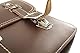 Kleine Leder Hecktasche mit Schnellverschluss Gepäckträger Tasche Packtasche Braun passend für Simson Schwalbe Sperber Star Spatz KR50 KR51 SR4 …