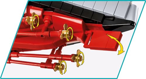 Battleship COBI Pennsylvania construction briques noires exposition - 5