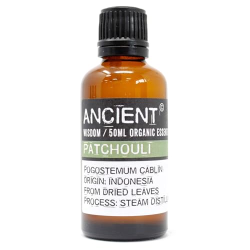 Huile essentielle patchouli Ancient Wisdom 50ml élimine les tensions intérieures